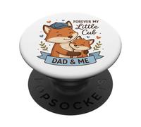 Père & Fils Fille Fox Love PopSockets PopGrip Adhésif