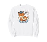 Père & Fils Fille Fox Love Sweatshirt