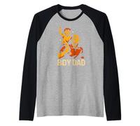 Père fils pêche vintage Papa's Catch Manche Raglan