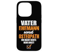 Père Mari et ostéopathe ostéopathie ostéopathie Coque pour iPhone 14 Pro