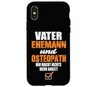 Père Mari et ostéopathe ostéopathie ostéopathie Coque pour iPhone X/XS