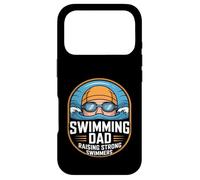 Père Nageur élevant de Bons nageurs, père de l'équipe de Natation Coque pour iPhone 17 Pro