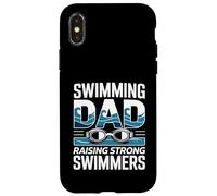Père Nageur élevant de Bons nageurs, père de l'équipe de Natation Coque pour iPhone X/XS