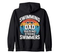 Père Nageur élevant de Bons nageurs, père de l'équipe de Natation Sweat à Capuche