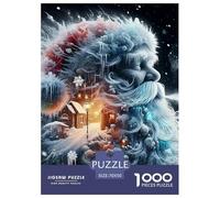 Père Noël 1000 Pièces Christmas Puzzles pour Adultes Un Puzzle Difficile Jeu De Puzzle pour Toute La Famille Divertissement Puzzles Classiques pour Adultes Et Enfants À Partir De Décoration De La Ma
