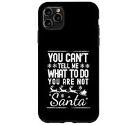 Père Noël Amusant Vintage You Can't Tell Me What to Do Xmas Coque pour iPhone 11 Pro Max