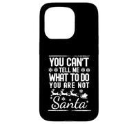 Père Noël Amusant Vintage You Can't Tell Me What to Do Xmas Coque pour iPhone 15 Pro