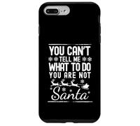 Père Noël Amusant Vintage You Can't Tell Me What to Do Xmas Coque pour iPhone 7 Plus/8 Plus
