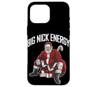 Père Noël Big Nick Energy Funny Meme Christmas Hilarant Xmas Coque pour iPhone 16 Pro Max