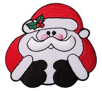 Père Noël brodée fer à repasser/coudre sur patch badge de Père Noël Crafts