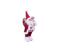 Père Noël Déco "Traditionnel" 30cm Rouge & Blanc