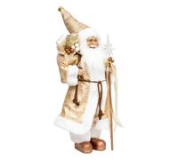 Père Noël Déco "Golden" 45cm Doré