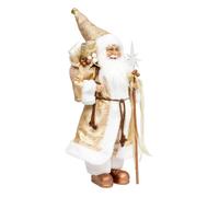 Feeric Lights et Christmas - Pere Noel Dore 45cm