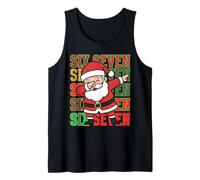 Père Noël drôle Dabbing in The 6 7 Trend Six Seven Débardeur