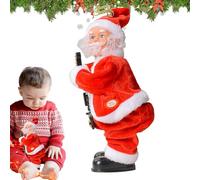 Père Noël en mouvement - Jouet interactif chantant et dansant - électrique secouante pour et adultes - Femmes amusantes - Une