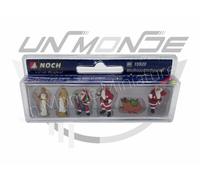 NOCH® Figurines De Noël, Ensembles De Figurines Détails Pour Modèles