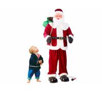 infactory Père Noël géant avec Fonction karaoké -150 cm