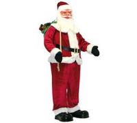infactory Père Noël géant avec Fonction karaoké -150 cm