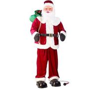 Père Noël géant - INFACTORY - 150 cm - Fonction karaoké - 3 modes - Détecteur de mouvement