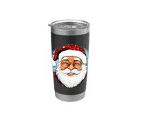 Père Noël Gobelet isotherme en acier inoxydable double paroi