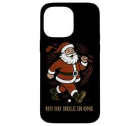 Père Noël Golf Ho Ho Hole in One Fun Coque pour iPhone 14 Pro Max