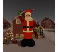 Père Noël Gonflable avec LED 370 cm Décoration de Noël Ornement Jardin vidaXL