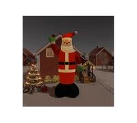 vidaXL Père Noël gonflable avec LED 820 cm