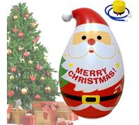 Père Noël gonflable en plein air, décoration de Père Noël pour jardin, figurine gonflable de Noël, décorations d'extérieur de Père Noël, décoration de patio pour vacances en intérieur