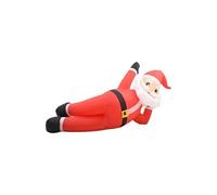 vidaXL Père Noël gonflable LED IP44 Rouge 360 cm XXL