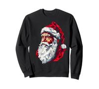 Père Noël Graphique Père Noël Polygone Père Noël Sweatshirt