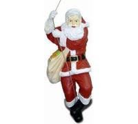 Père Noël grimpant 190cm de haut Figurine de décoration/publicitaire - GFK - grandeur nature - pour l'extérieur