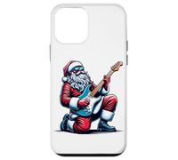 Père Noël Jouant Un Solo sur la Guitare électrique drôle Coque pour iPhone 12 Mini