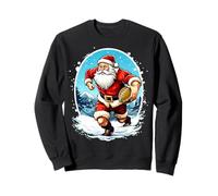 Père Noël joueur de rugby Sweatshirt