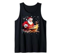 Père Noël Le Chef occupé - Maître de Cuisine des fêtes Débardeur