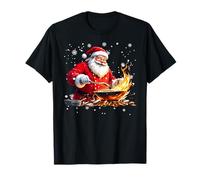 Père Noël Le Chef occupé - Maître de Cuisine des fêtes T-Shirt