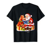 Père Noël lisant Les Contes de fées Ensemble T-Shirt