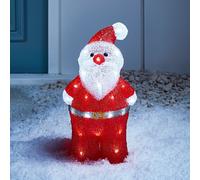 Père Noël Lumineux LED de Noël Acrylique