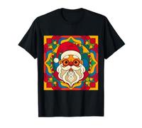 Père Noël Mandala Noël Xmas Noël T-Shirt