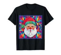 Père Noël Mandala Noël Xmas Noël T-Shirt