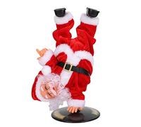 Père Noël Musical Jouet Noël Électrique Peluche Poupées Noël Danse Chanter Swinging Santa Drôle Danse Poupée Danse Hip-hop Bibelot Décoration Noël Maison Magasin Cadeaux de Noël Danse Taille