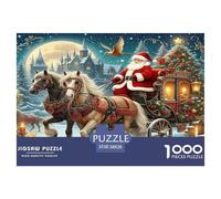 Père Noël Puzzle De 1000 Pièces : Renforcez La Patience chez Les Jeunes Adultes avec Un Défi Stimulant