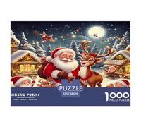 Père Noël Puzzle De 1000 Pièces : Stimulez La Curiosité chez Les Jeunes Enfants (9+) avec des Motifs Attrayants