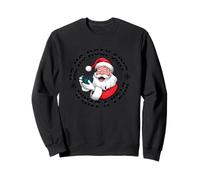 Père Noël Sarcastique - Ho Ho Holy Shit What a Year - Christmas Sweatshirt