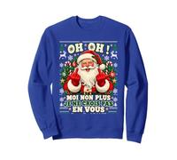 Père Noël Sarcastique Humour de Noël Je ne Crois Pas en Vous Sweatshirt