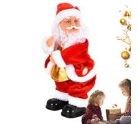 Père Noël Twerk - Figurine de Noël, Accessoire Décoratif Original | Animé Qui Danse, Idéal pour Événements Festifs, Cadeaux et Décorations Ludiques, Père Noël Dansant Facile
