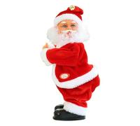 Père Noël Twerking Poupée électrique de Père Noël, jouets interactifs de Noël | Conception de musique interactive, jouets de Père Noël qui secouent le butin, jouets électriques