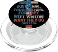Père, pardonne-Leur, Car Ils ne savent Pas ce qu'ils Font PopSockets PopGrip pour MagSafe