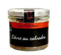 Père Roupsard - Terrine de lièvre au Calvados 180g - Produits-Normandie