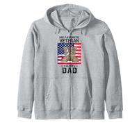 Père vétéran Le vétéran préféré est Mon père, Mon Fils Fier d'enfants Sweat à Capuche