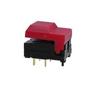 Perel 139768 DIP Bouton poussoir, digitast, noir